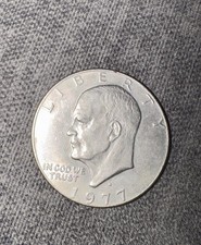 US Eisenhower One Dollar 1977 Coin