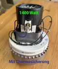 Suction motor for WAP SQ 850 with thermal protection 1400 Watt original Domel motor