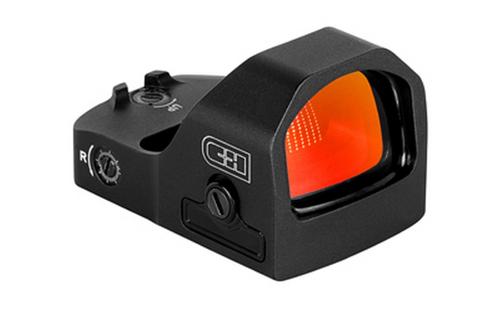 C&H Precision EDC XL Red Dot Sight Circle w/ 3 MOA RMR Footprint RD-EDC-XL-RD-MR