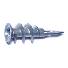 MIDWEST FASTENER 04275 Screw Anchor, 1-1/4" L, Steel, 100 PK