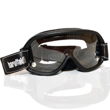 Maschera occhiali da moto neri Baruffaldi Speed 4 con 2 sovralenti