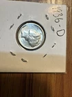 1936 d mercury dime Full Bands