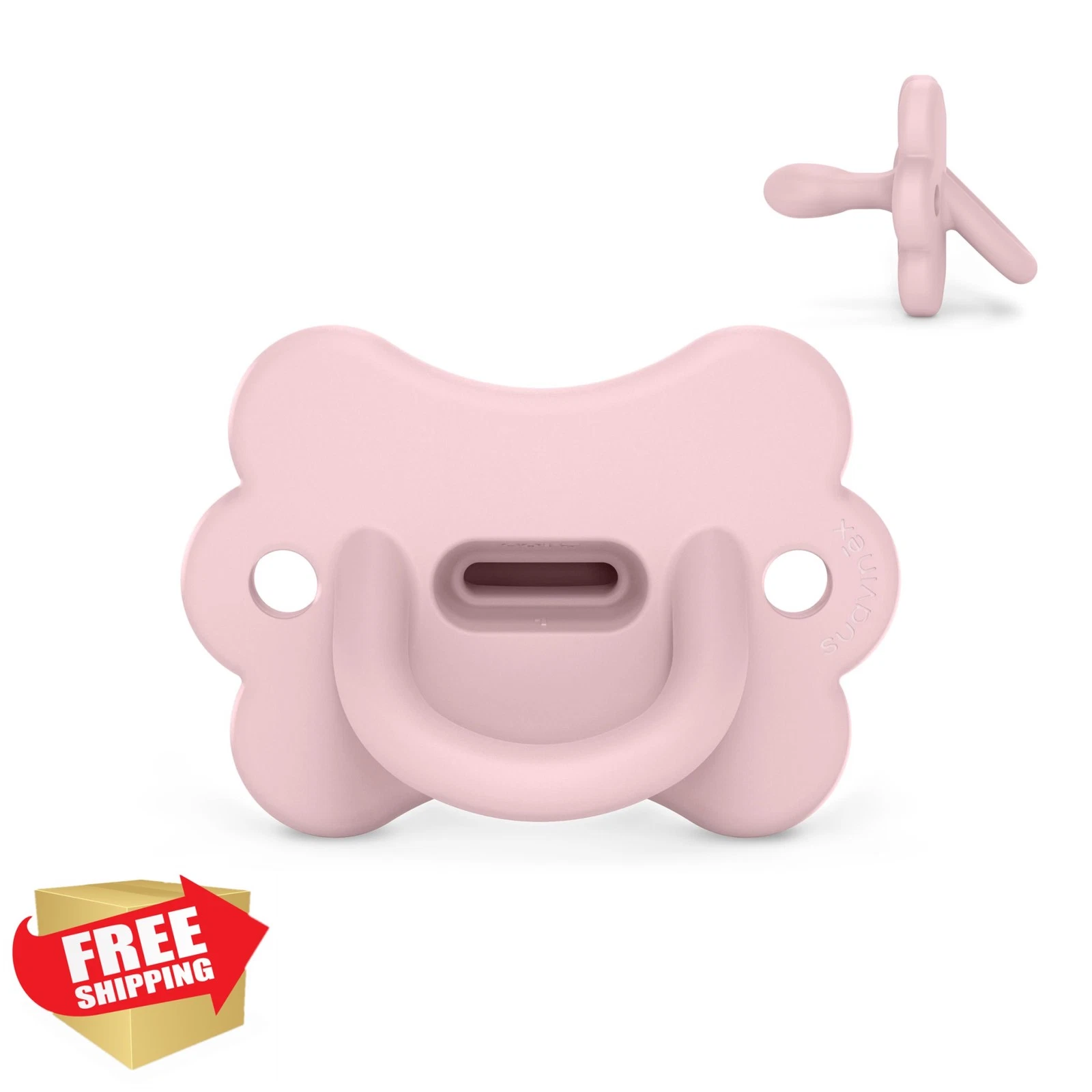 Color Essence SX PRO Silicone Butterfly Pacifier 0-6M Rosewater Spain
Opens in a new window or tab