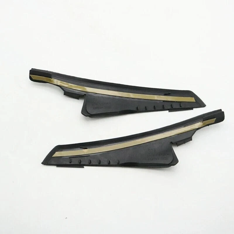 2xFront Windshield Deflector Glue Wiper Cowl Cover Trim For Toyota Corolla 07-13 Foto 3 de 4