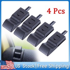 Door Lock Knob Front Rear Black 4pc For 2007-2013 Chevy Gmc Silverado Sierra Door Lock Knob Front Rear Black 4pc For 2007-2013 Chevy Gmc Silverado Sierra