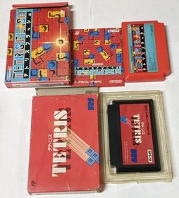 Nintendo Famicom Lot of 2 - Tetris Flash & Tetris - DRcx12