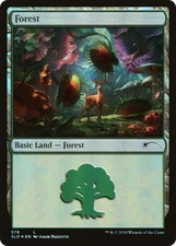 Forest (Secret Lair 578) FOIL Promo NM Land Basic Land MAGIC MTG CARD ABUGames