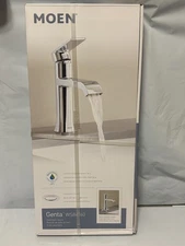 Moen WS84760 Genta Single Handle Bathroom Faucet - Chrome