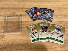 1991 Fleer Ultra All Star Set & 1995 Fleer Pro-Visons Set Football w/Case