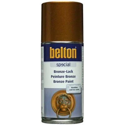Bombe de peinture Belton effet bronze or antique 150ml