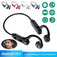 Bluetooth 5.3 Bone Conduction Headphones Wireless Outdoor Sport Headset Earbuds