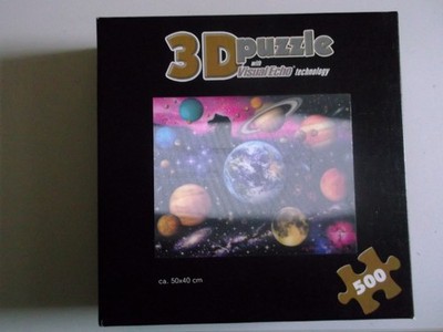 3D Puzzle 500 Teile - Visual Echo technology - Weltraum