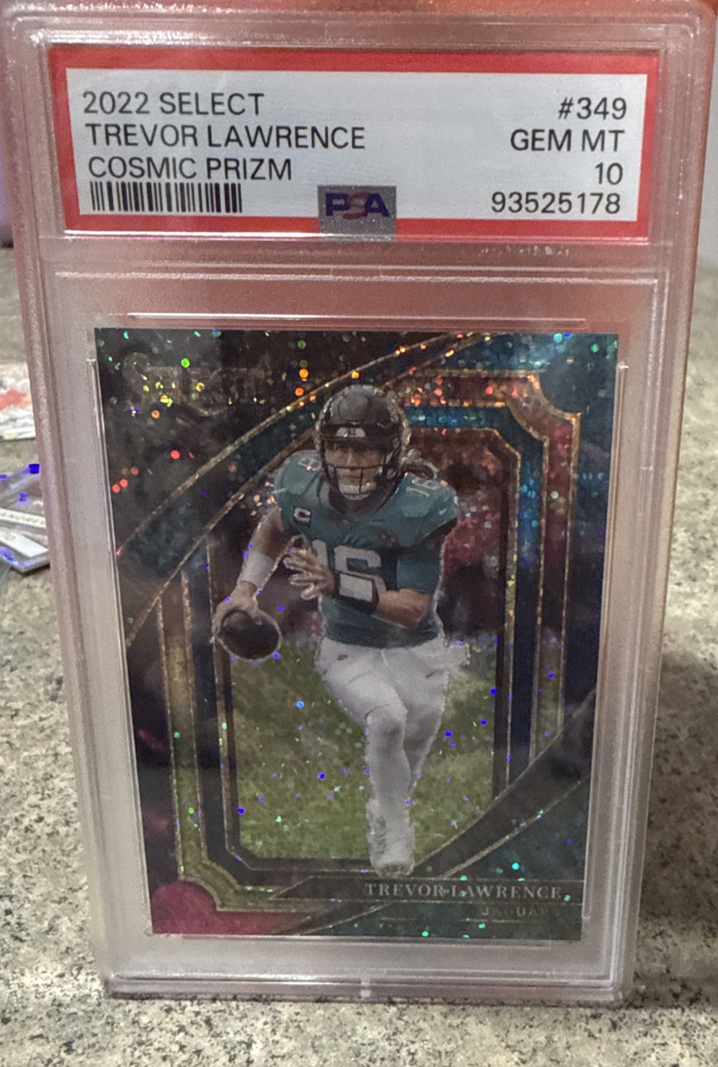 2022 Panini Select - Suite Level Trevor Lawrence #349 Cosmic Prizm