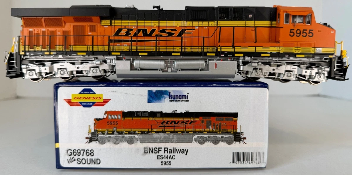 Athearn Plastic HO BNSF Railway Model Railroad Locomotives for