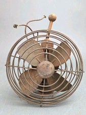 Vintage G.a. Ashton Auto Dash Fan Gopher St Paul Mn Electric 1930-40s Untested