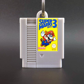 NES Miniatur Spielmodul Schl&uuml;sselanh&auml;nger &ndash; gro&szlig;e Auswahl an Spielen