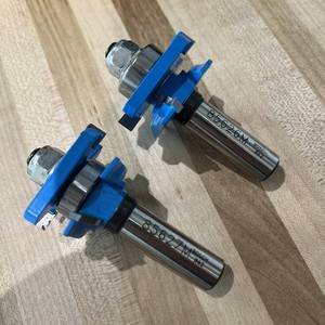 Bosch 1-5/8 in. Carbide-tipped OGEE Stile and Rail Bit Set (85626M And 85627M)