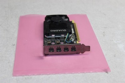 Nvidia Quadro P1000 4GB GDDR5 Graphics Card 4x mini-Display Port Low Profile