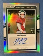 Brady Cook 2025 Prizm #SSI-BCK - Rookie Silver Significant Signatures Auto 🔥💎
