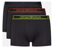 Emporio Armani 3Er Pack Herren Boxershorts Gr. M Boxer Unterhosen Stretch Cotton