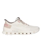 Skechers Glide-Step Pro Beige Shoes Women Memory Foam Sports Slip-ins New