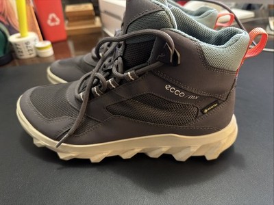 ECCO MX MID GORE-TEX MENS HIKING BOOT TARMAC/GRAPE LEAF 6-6.5!!