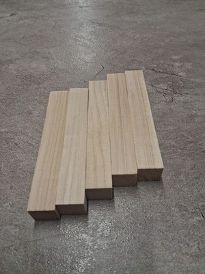 5x Pen Blanks Ahorn Drechselholz Kugelschreiber Bastelholz DIY Woodworking