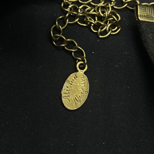 Collar Gargantilla Michal Negrin Cristales Elegante Colección Vintage Hecho en Israel - Imagen 5 de 9