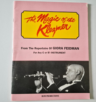 The Magic of the Klezmer - Giora Feidman - Buch  Notenbuch - guter Zustand