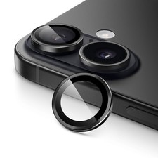 Camera Lens Protector for iPhone 17 6.3-Inch, Metal Individual Ring Cover, 1 Set