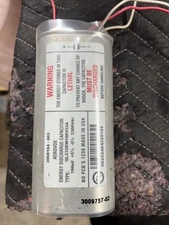 Aerovox Energy Discharge Capacitor 3008164-001 Type QL232EW196D21B 2300vdc 196uf