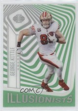 2021 Panini Illusions Illusionists Emerald George Kittle #ILL-5 e9p