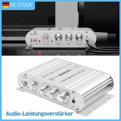 80W 12V Auto Stereo Mini Power Amplifier Audio Verstärker HiFi Audio Verstärker~