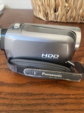 Panasonic SDR-H40P Palmcorder Camcorder w/ Charger  1 Battery 40GB HDD Tested