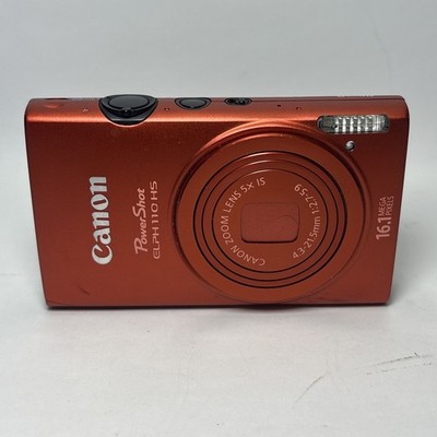Canon PowerShot ELPH 110 HS 12.1MP Digital Camera   Red   Please Read Tested