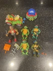 VTG 90s TMNT Teenage Mutant Ninja Turtles Action Figure Weapon Part Project Lot