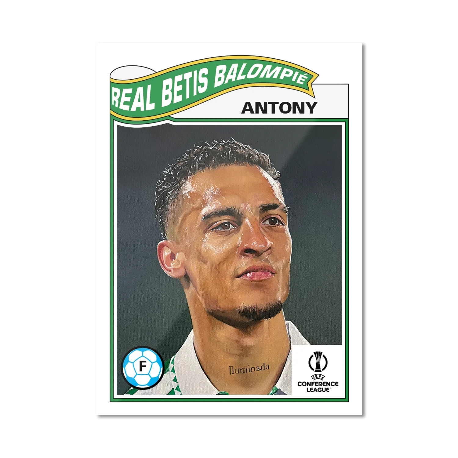 Topps UCL Living Set - Tarjeta 802 - Antonio - Real Betis Balompie