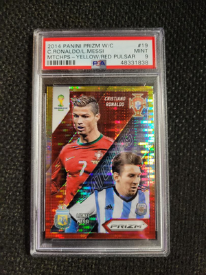 2014 Panini Prizm World Cup - Matchups Lionel Messi, Cristiano