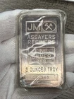 Johnson Matthey JM 5oz Silver Bar .999 Fine in Original Packaging Low Mintage