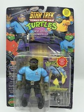 Vintage Star Trek TMNT First Officer Donatello/Spock 1994 NEW SEALED Playmates