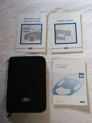 FORD FOCUS BETRIEBSMAPPE UND HANDBUCH