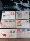 Australia 1940's First Day Covers x 6