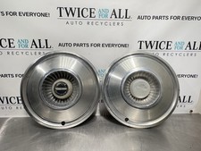 1972-1976 Dodge D100 Oem Hubcaps Hub Cap Set Aluminum