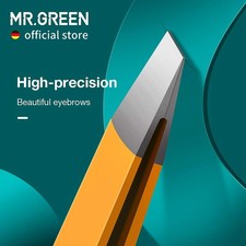 MR.GREEN Stainless Slant Eyebrow Tweezer Pro Grooming