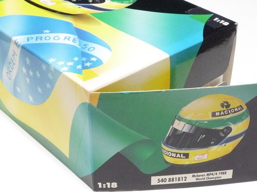 MINICHAMPS 1:18 McLAREN HONDA MP4/4 A. SENNA WORLD CHAMPION 1988 "Marlboro" - Imagen 16 de 16