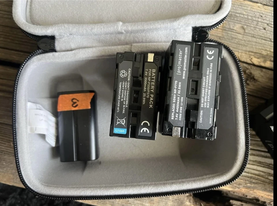 ProMaster Sony Dual Battery / Charger Kit for NP-F770 With Batteries - Image 3 of 4