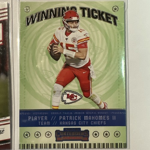 4 Card Lot Patrick Mahomes Panini Prestige, Zenith, Contenders and Insert Chiefs - Picture 4 of 5