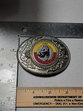 C VINTAGE Belt Buckle 1989 Illinois Agri-news Agriculture News