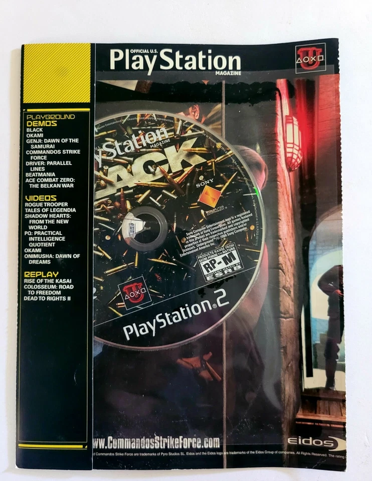 Playstation Magazine Black Demo Disc Game - Image 2 of 2