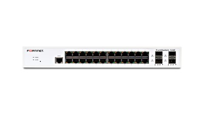 Fortinet FortiSwitch FS-124E Layer 2 FortiGate Switch 24xGE RJ45